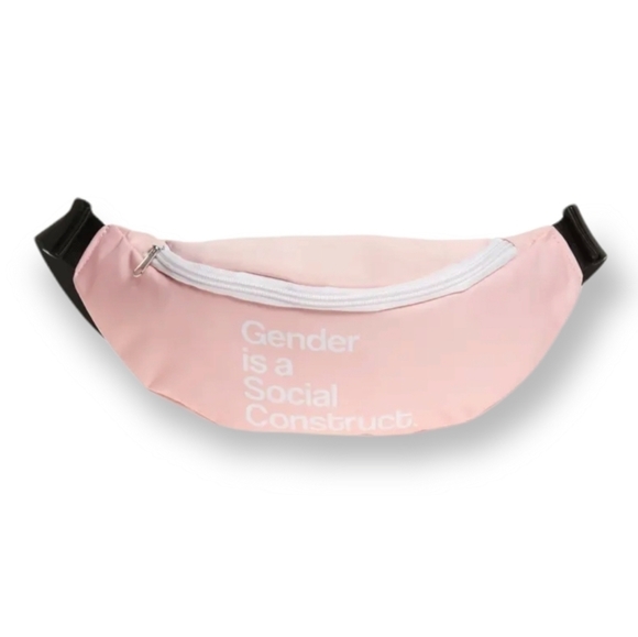 𝅺GENDER Is A Social Construct Fanny Pack/Belt Bag - Picture 1 of 5